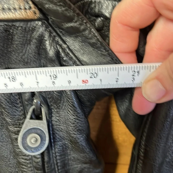 Harley Davidson Men's Leather Signature Jacket‎ Motorcycle large - Picture 12 of 12